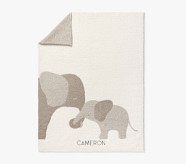 Fuzzy Elephant Baby Blanket