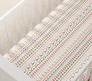 Holiday Fair Isle Organic Crib Fitted Sheet