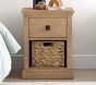 Charlie Nightstand with Charging Station and Nightlight (19&quot;)