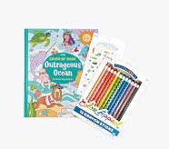 Happy Pack: Outrageous Ocean Appeal Colouring Pack