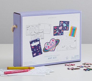 Rainbow Heart Galaxy Art Kit