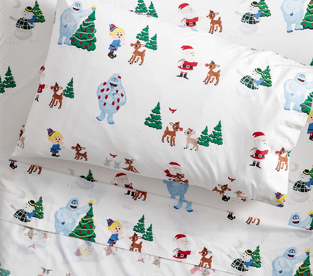 Rudolph&#174; Glow-in-the-Dark Sheet Set