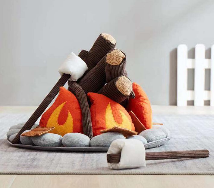 Bonfire Plush Campfire Set Target Campfire Felt Toy, Logs And Fire