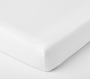 European Linen Crib Fitted Sheet