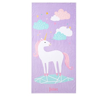 Unicorn Kid Beach Towel