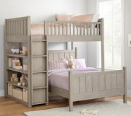Camp Double Loft & Lower Bed Set