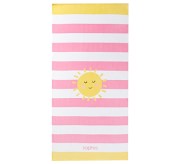 Sunshine Stripe Kid Beach Towel