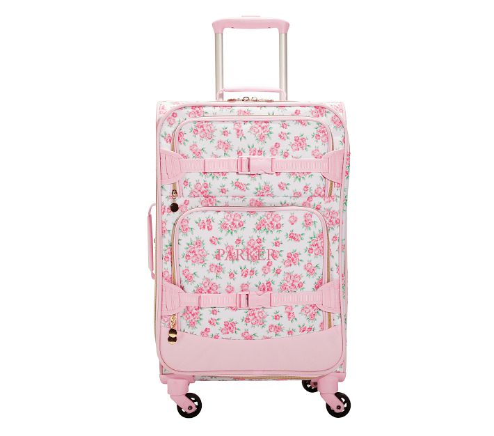 Cherry Blossom Suitcase, Women's Floral Luggage, Hard Shell