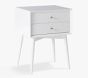 west elm x pbk Mid-Century Nightstand, White, In-Home Delivery