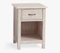 Rory Nightstand, Weathered White, Parcel