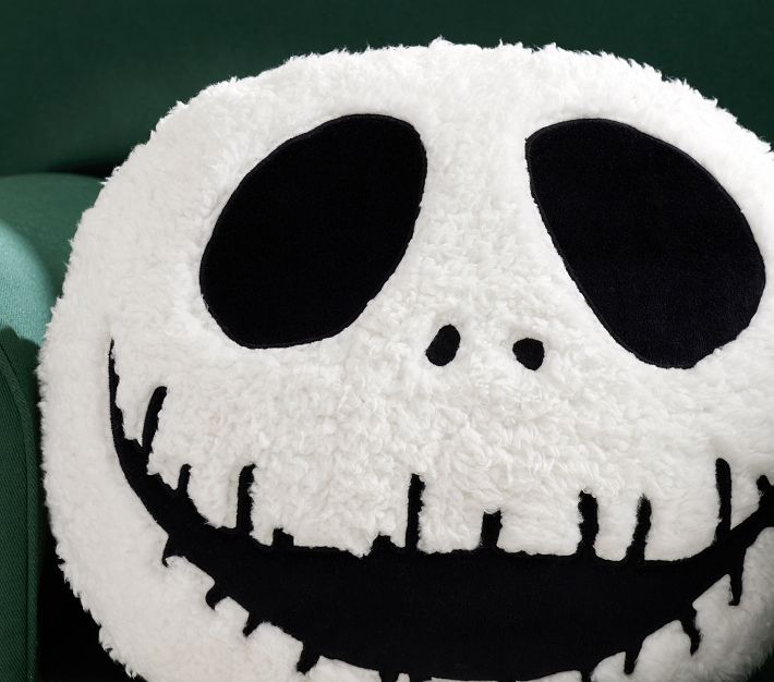 Jack Skellington Pillow | Pottery Barn Kids