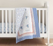 Roller Rabbit Monkey Baby Quilt