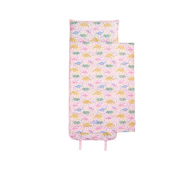 Heritage Pink Dinos Mackenzie Nap Mat , Pink Multi