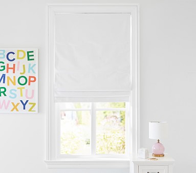 Linen Cordless Blackout Roman Shade