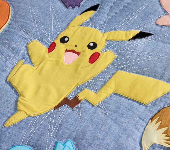 90s Pokemon Duvet Pokemon Comforter Pokémon Quilt Bedding Set