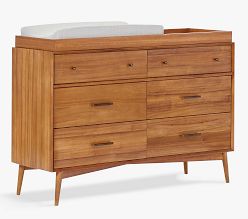 west elm x pbk Mid-Century 6-Drawer Changing Table (56w x 18d")