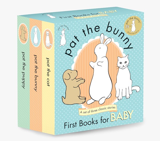 希少　絵本　パット・ザ・バニー　Pat the Bunny　文房具セット Pat the Bunny Boxed Set | Pottery Barn Kids