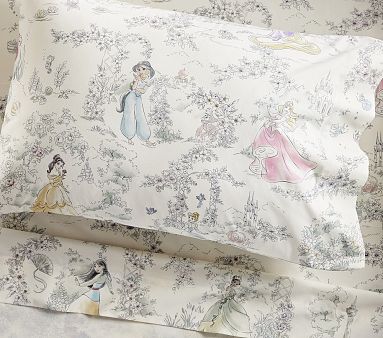 Heritage Disney Princess Organic Toddler Sheet Set