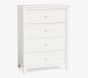 Austen Drawer Chest, Simply White