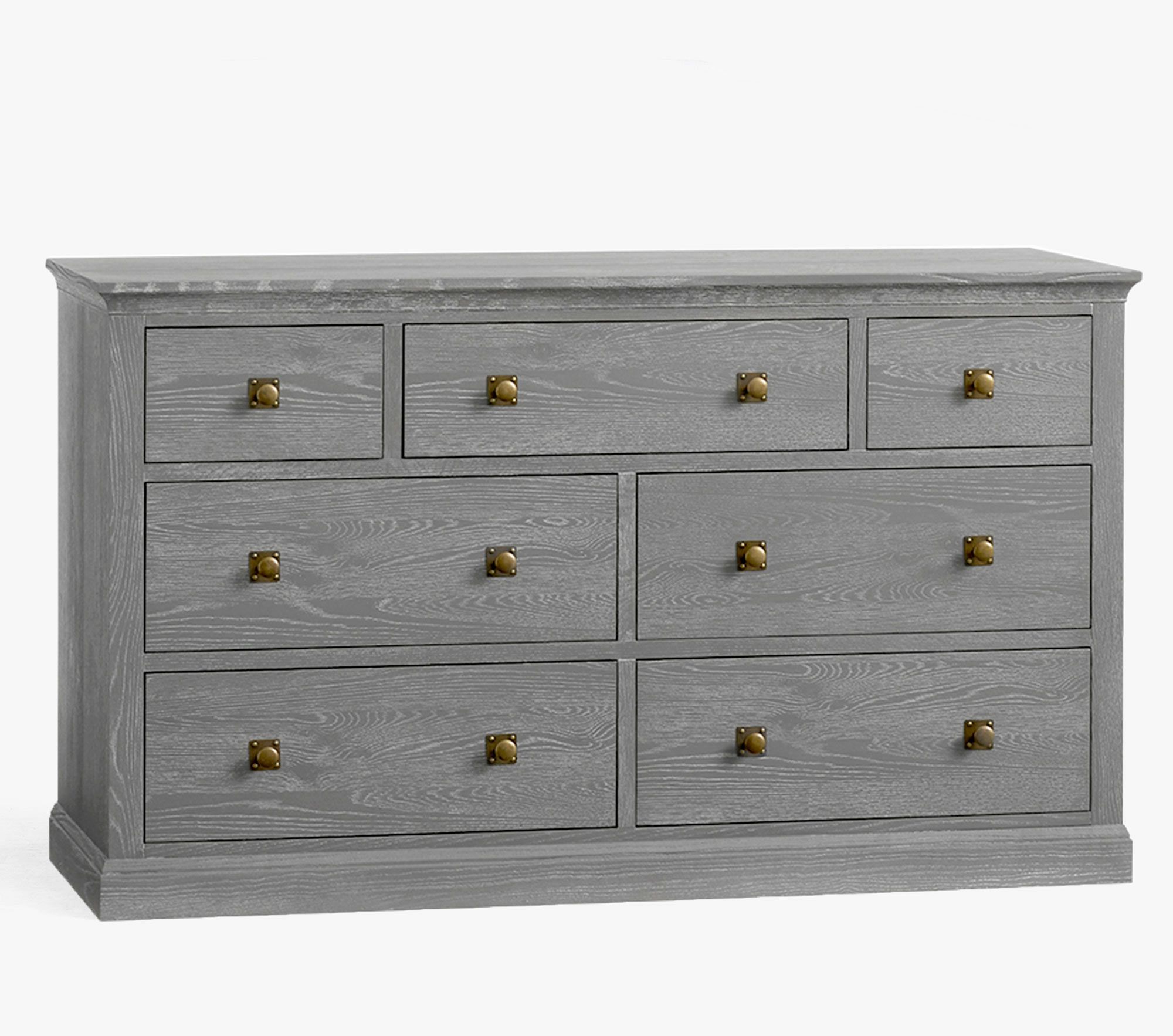 Charlie Extra Wide Dresser, Smoked Charcoal
