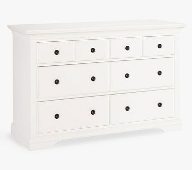 Larkin Extra-Wide Nursery Dresser, Simply White, In-Home Delivery