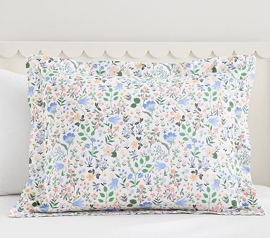 Rifle Paper Co. Floral Organic Standard Sham