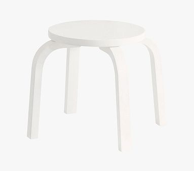 Madeline Stool, Simply White