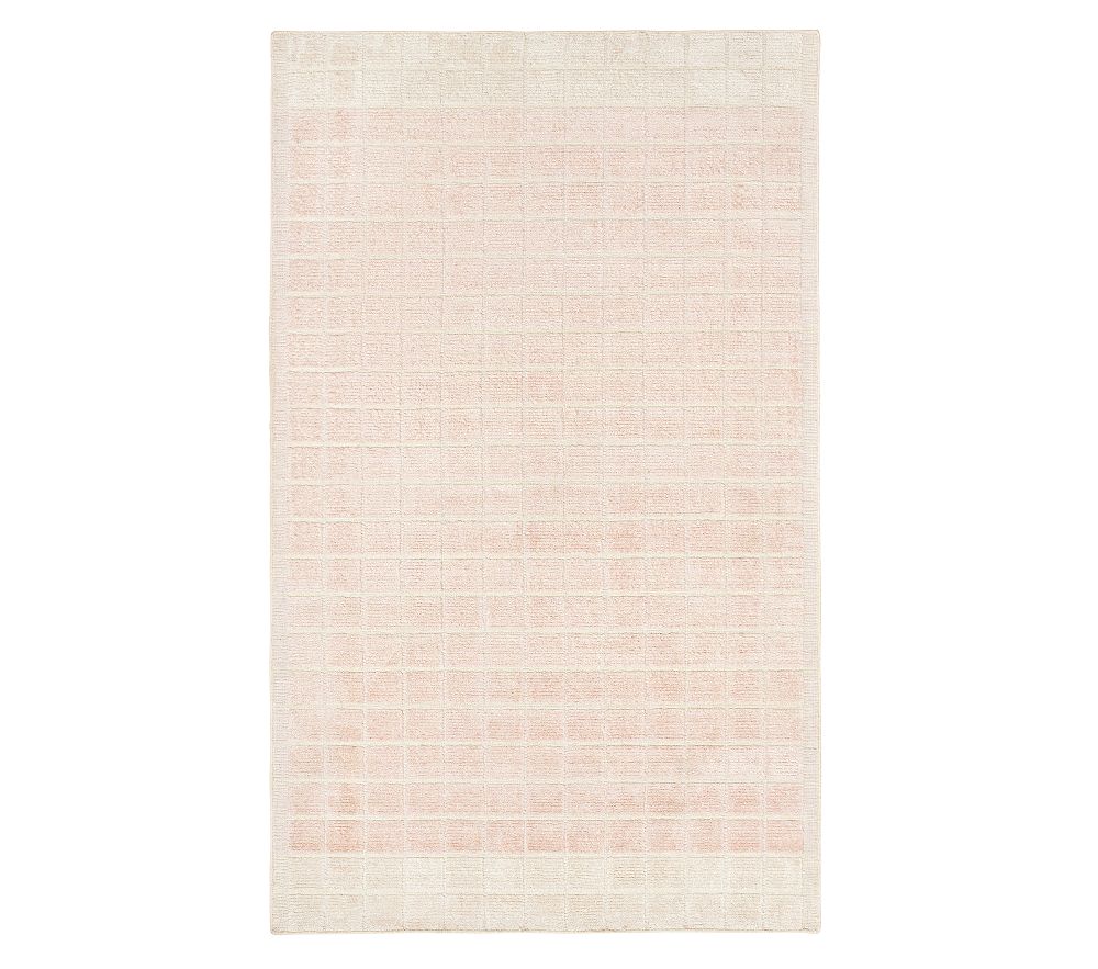 Grid Border Rug | Pottery Barn Kids