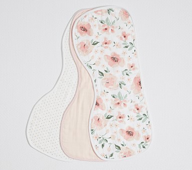 Meredith Muslin Burp Cloth, Set of 3