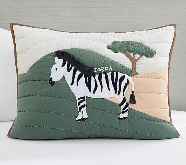 Brendan Animals Safari Standard Sham