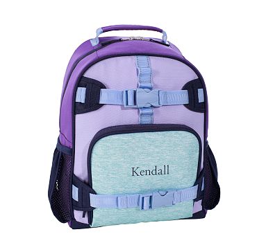 Mackenzie Lavender/Aqua/Navy Colorblock Backpacks | Pottery