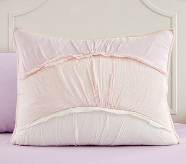 Ryleigh Ruched Wave Standard Sham