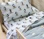 Disney Home x Sanderson Mickey Mouse Stripe Organic Toddler Bed Sheet Set