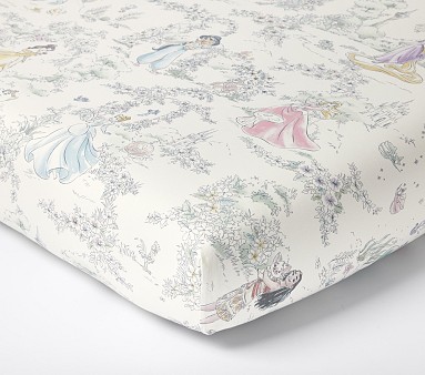 Disney Princess Heritage Organic Crib Fitted Sheet