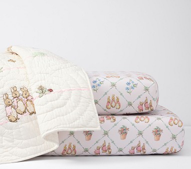 Peter Rabbit™ Flopsy™ Lattice Baby Bedding Set