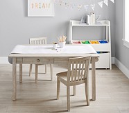 Carolina Brushed Fog Craft Table (48")