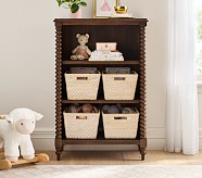Chris Loves Julia Turned Wood Bookcase (32")