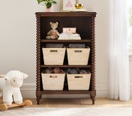 Chris Loves Julia Turned Wood Bookcase (32")