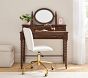 Chris Loves Julia Turned Wood Vanity Desk Topper