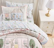 Dollhouse Wholecloth Quilt & Shams