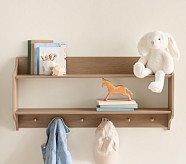 Seadrift Shelf With Pegs (17" x 36")