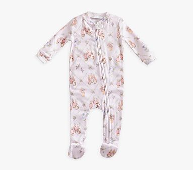 Organic Peter Rabbit™ Flopsy™ Baby Pajama , 6-9 Months , Pink Multi