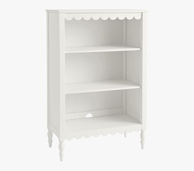 Penny 3 Shelf Bookcase, French White, Parcel Delivery