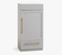 Chelsea Fridge, Grey, Parcel