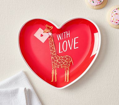 Rifle Paper Co. Valentine's Heart Shaped Plate