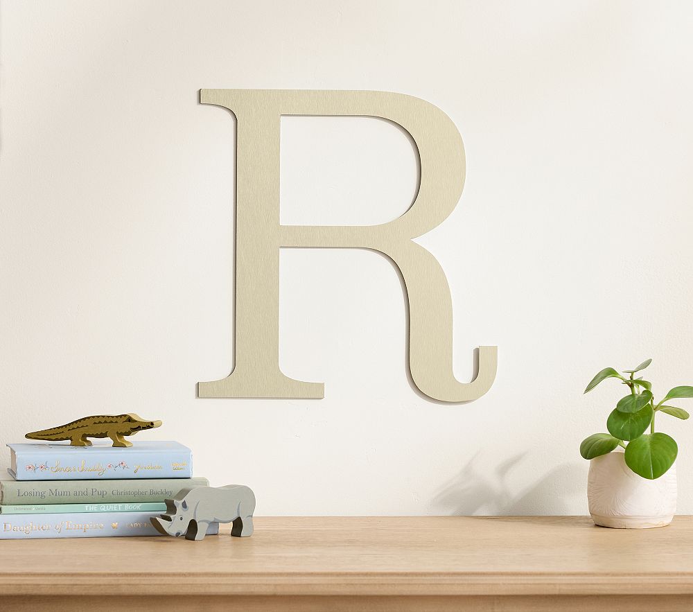 Dibond Metal Serif Letter