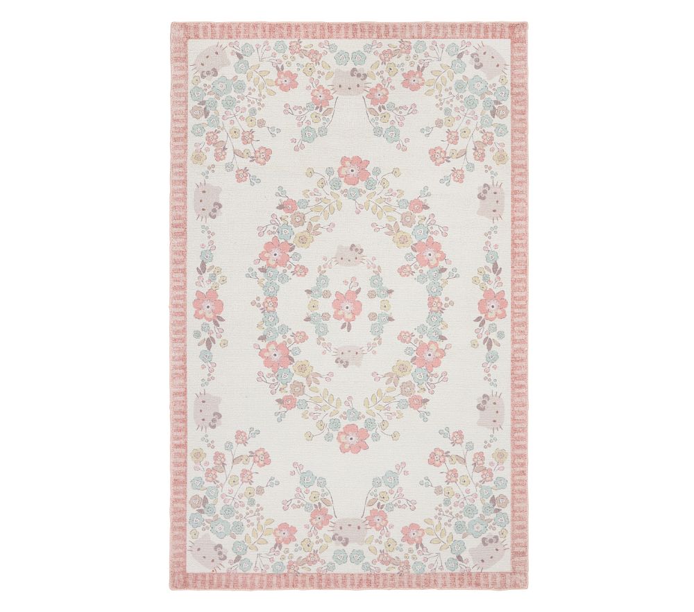 Hello Kitty® Heritage Floral Rug