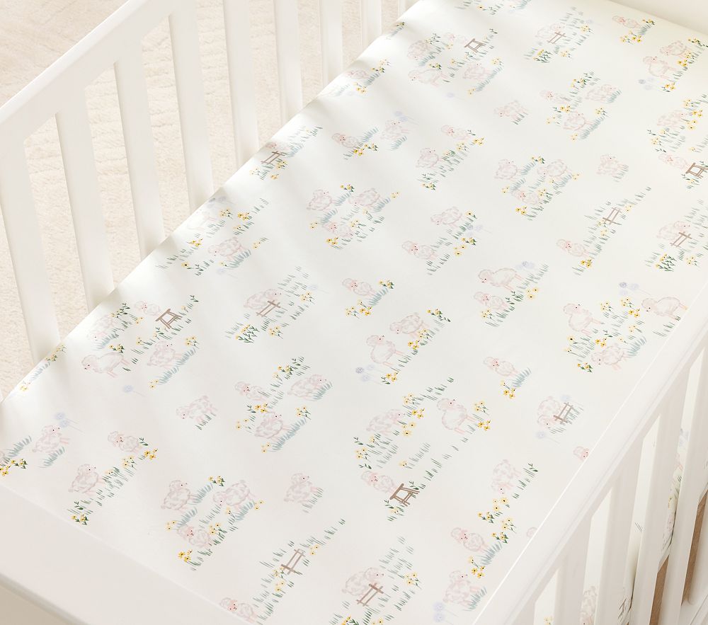 Pottery Barn Crib Sheetnull