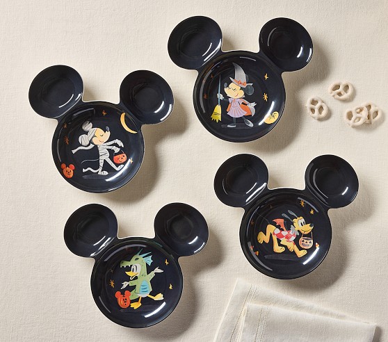 Disney Mickey Mouse and Friends Halloween Shaped Plate
