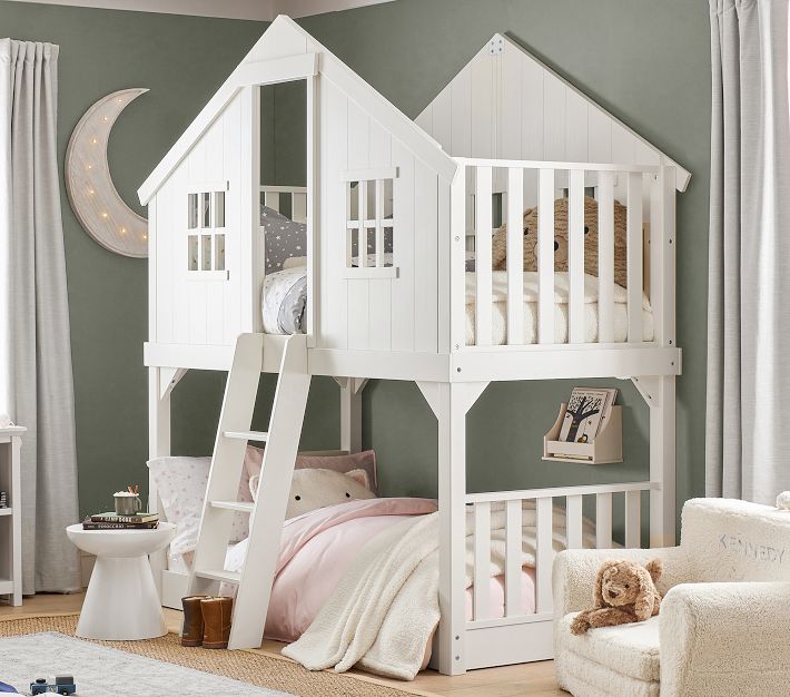 Kids Bunk Beds Bed For Kids Online Tree House Twin-Over-Twin Kids